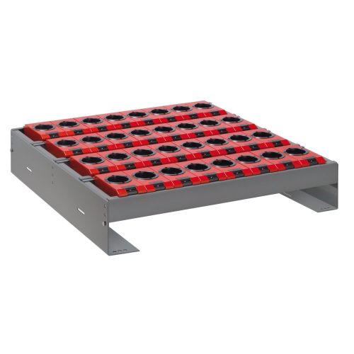 Lista, Werkzeughalter für Schublade, BxTxH 588 x 596 x 82 - 162 mm, 32 Halter LISTA