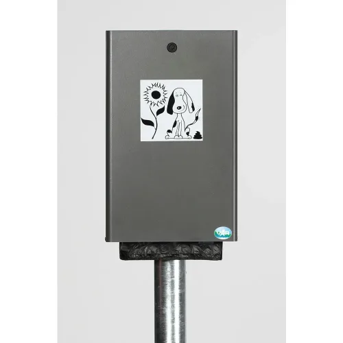 VAR® Hundekotbeutelspender DS 2, eisenglimmer