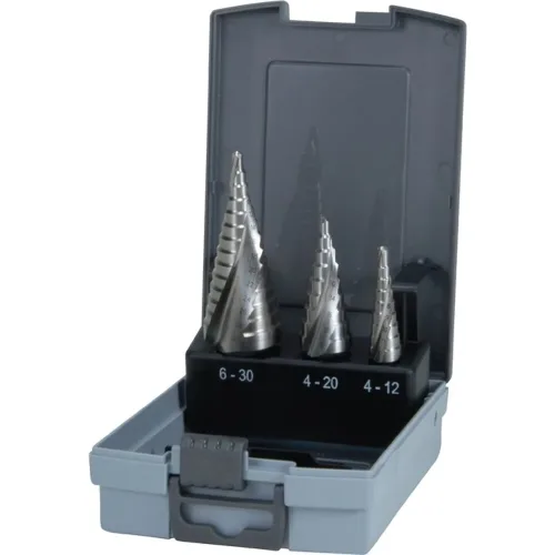RUKO, RUKO 101026RO HSS Stufenbohrer-Set 3teilig 3-Flächenschaft 1 Set