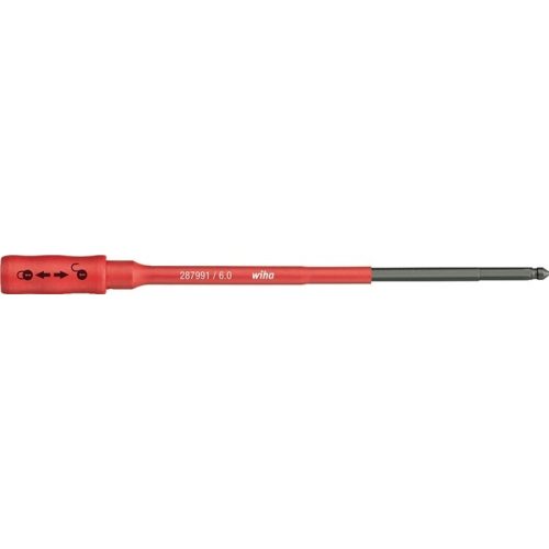 Wiha, Wiha 35870 VDE Außen-Sechskant Wechselklinge 6 mm 170 mm Passend für (Serie Schraubendreher) Wiha Torque