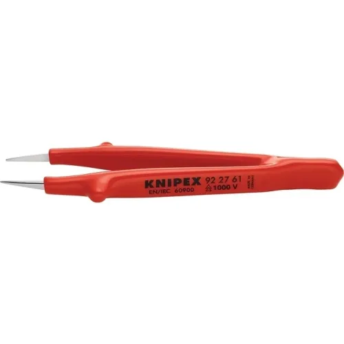 Knipex, Knipex 92 37 64 VDE-Pinzette Spitz, gebogen 45°, fein 150 mm