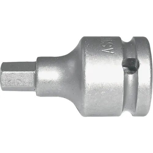 ASW Kraftschraubersteckschlüsseleinsatz 725 1/2 Zoll i6-KT.SW 6mm L.55mm