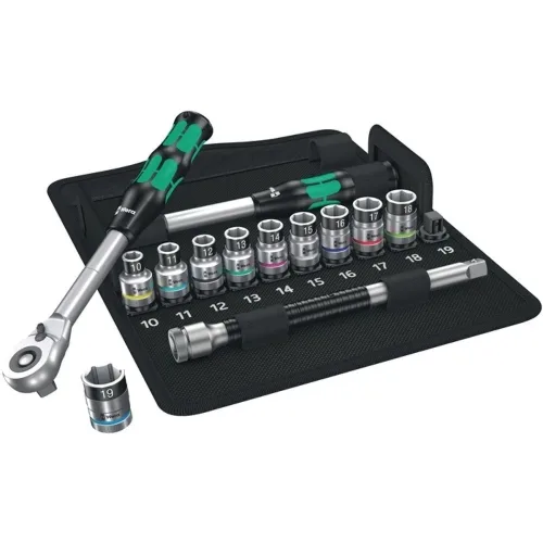 Wera, Wera 8006 SC 1 Steckschlüsselsatz metrisch 1/2 (12.5 mm) 13teilig 05004090001
