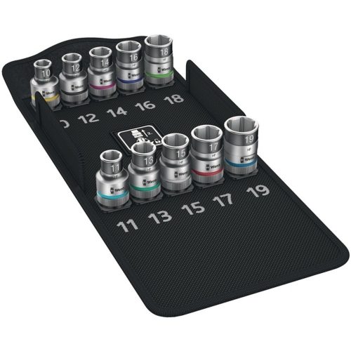 Wera, Wera 8790 HMC HF Steckschlüsseleinsatz-Set 1/2 (12.5 mm) 10teilig 05004203001