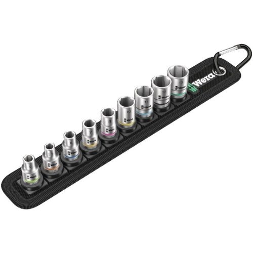 Wera, Wera 8740 A 05003881001 Innen-Sechskant Steckschlüssel-Bit-Einsatz-Set 8teilig 1/4 (6.3 mm)