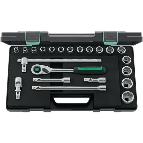 Stahlwille, Stahlwille 52/16/6QR KN Steckschlüsselsatz 1/2 (12.5 mm) 22teilig 96031480