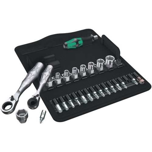 Wera, Wera KK Zyklop Mini 2 Steckschlüsselsatz metrisch 1/4 (6.3 mm) 27teilig 05135918001
