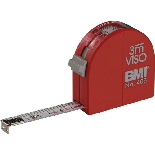 RIEFFEL, RIEFFEL Rollmeter Innenmass 3m 405/3 VISO rot