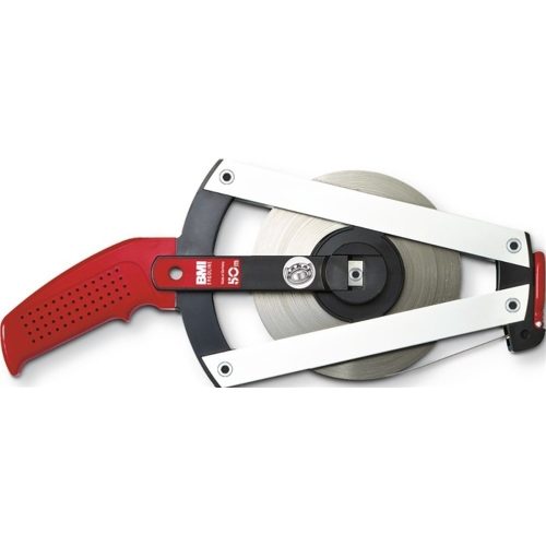 BMI Rahmenbandmass ERGOLINE L.50m Band-B.13mm B mm/cm EG II Alu.gelb Stahlmassband