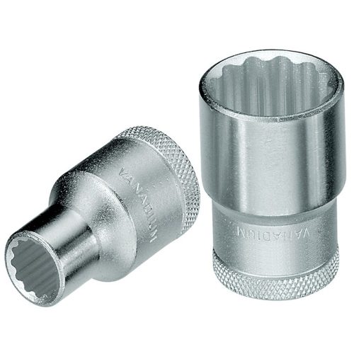 Gedore, Steckschlüsseleinsatz D 19 1/2 Zoll 12-kant SW 1/2 Zoll