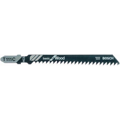 Bosch Accessories, Bosch Accessories 2608637590 Stichsägeblatt T 301 CD Clean for Wood, 5er-Pack 5 St.