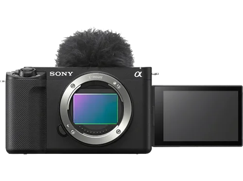 SONY ZV-E1 - Spiegellose Vollformat-Kamera mit Wechselobjektiv (Schwarz)