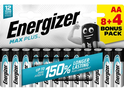 Energizer, ENERGIZER Batterie E303322001 Max Plus, AA/LR06, 12 St&uuml;ck