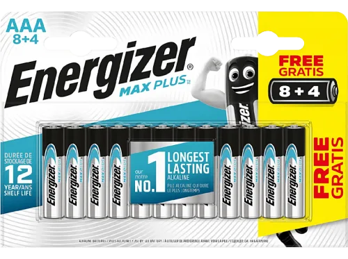 Energizer, ENERGIZER Batterie E30173440 Max Plus, AAA/LR03, 12 St&uuml;ck