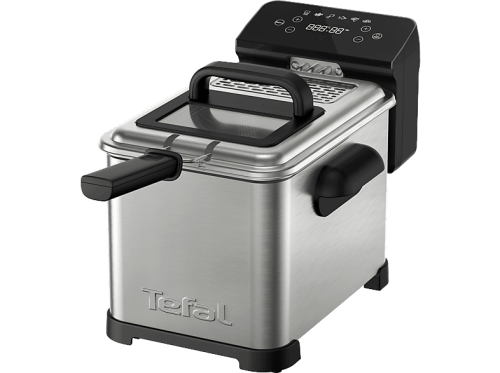 Tefal, Tefal - FR507D FAMILY PRO DIGITAL 4L Edelstahl-Schwarz