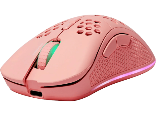 DELTACO, DELTACO - Gaming-Maus, Lightweight Gaming Mouse,RGB, Pink