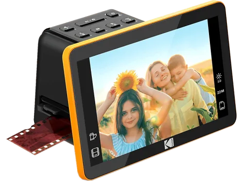 Kodak, Kodak RODFS70 Diascanner, Filmscanner 4320 x 3262 Pixel USB-Stromversorgung, Touchscreen Farbdisplay,