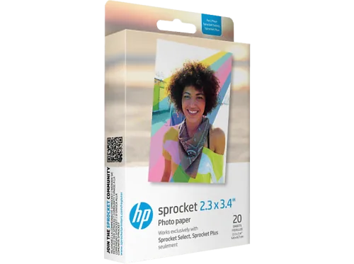 HP, HP ZINK Photo Paper 5,8x8,7 cm HPIZL2X320 Sprocket Plus 20 Blatt