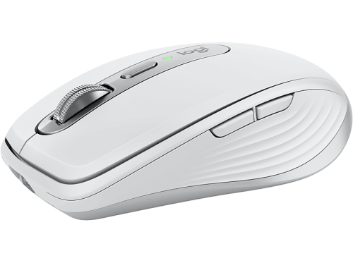 Logitech, Logitech - Mobile Maus MX Anywhere 3s Pale Grey, Grau
