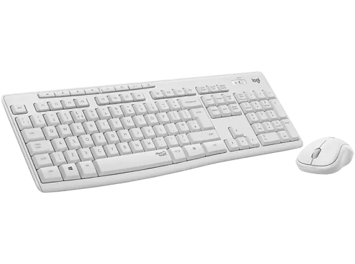 undefined, Logitech Tastatur-Maus-Set MK295 White CH-Layout