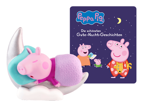 TONIES, Peppa Wutz - Gute Nacht Geschichten mit Peppa, Spielfigur
