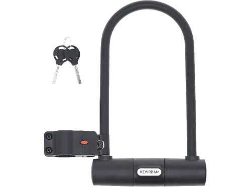 NEWRBAN, NEWRBAN Vorhängeschloss U-Lock schwarz