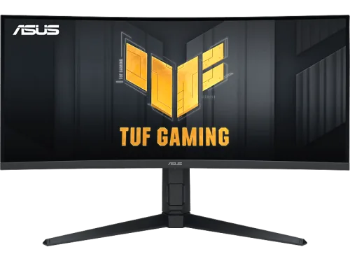 ASUS, Asus Curved-Gaming-Monitor "ASUS VG34VQEL1A" 86,02 cm/34 ″ 3440 x 1440 px UWQHD 1 Reaktionszeit 100 Hz