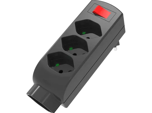 Schönenberger, Schönenberger Abzweigstecker 4xT13 mit Schalter