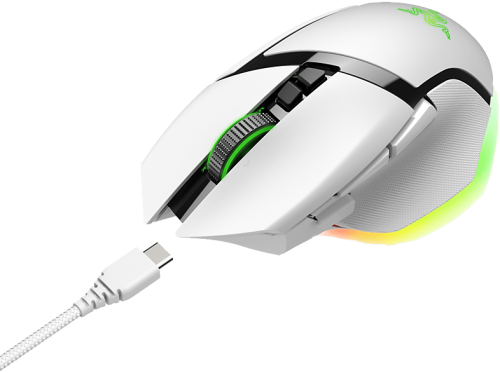 Razer, Razer - Basilisk V3 Pro - white, Weiss