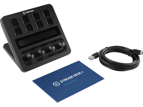 ELGATO Stream Deck+ - Keypad (Schwarz)
