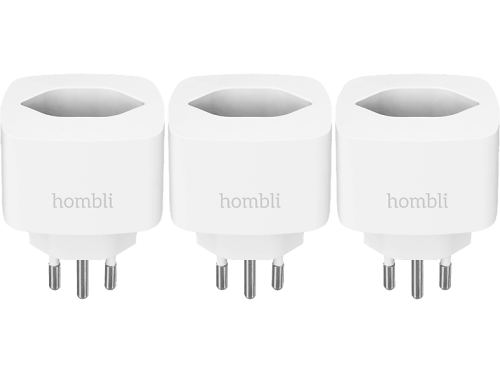 Hombli, Hombli Smart-Home-Steuerelement "Socket CH Weiss 3er-Set"