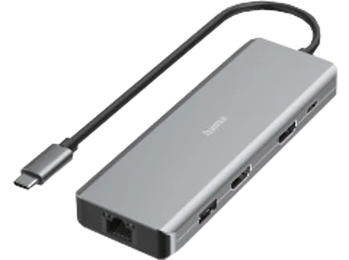 Hama, Hama - USB 3.2 Gen 1-Hub (USB 3.0), Taubengrau, 360X260X20MM