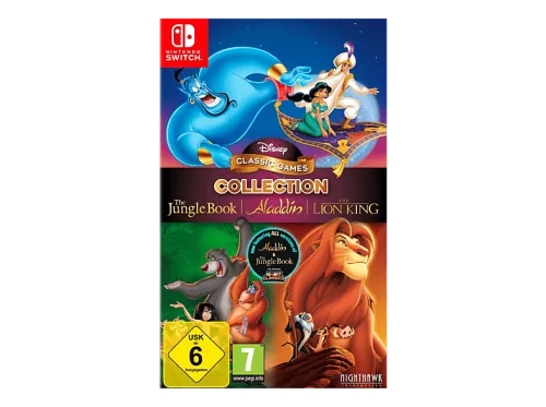 Disney, Disney Spielesoftware "Disney Classic Games - Jungle Book, Aladdin, Lion King" Nintendo Switch