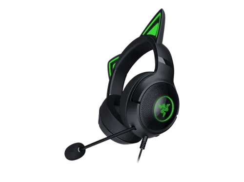 Razer, Razer Kraken Kitty V2 Black Headset – Gaming Headset/Gaming Kopfhörer