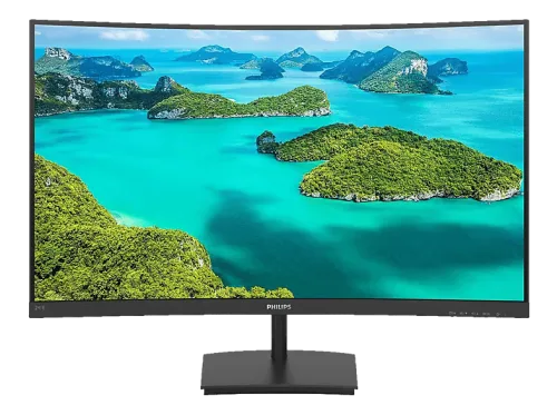 Philips, Philips Curved-LED-Monitor "241E1SCA/00" 59,7 cm/23,6 ″ 1920 x 1080 px Full HD 75 Hz
