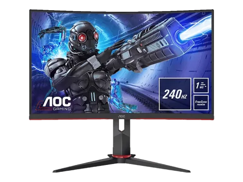 AOC, AOC Gaming-Monitor "C32G2ZE/BK" 79,695 cm/31,5 ″ 1920 x 1080 px Full HD 1 Reaktionszeit 240 Hz