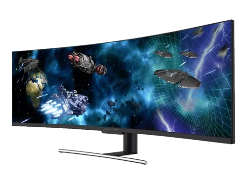 LC-POWER, LC-Power LCD-Monitor "LC-M49-DFHD-144-C" 123,97 cm/49 ″ 3840 x 1080 px 144 Hz