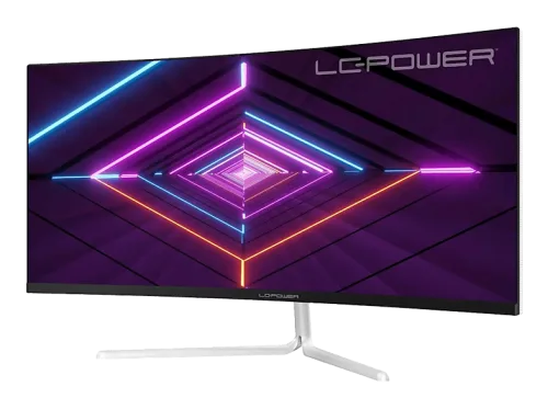 LC-POWER, LC-Power Curved-LED-Monitor "LC-M34-UWQHD-100-C" 86,02 cm/34 ″ 3440 x 1440 px UWQHD 6 Reaktionszeit 100 Hz