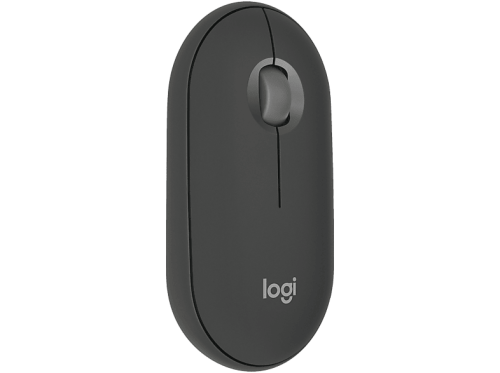 Logitech, Logitech Pebble Mouse 2 M350s Maus Bluetooth® Optisch Graphit 3 Tasten 400 dpi, 4000 dpi Integriertes Scrollrad