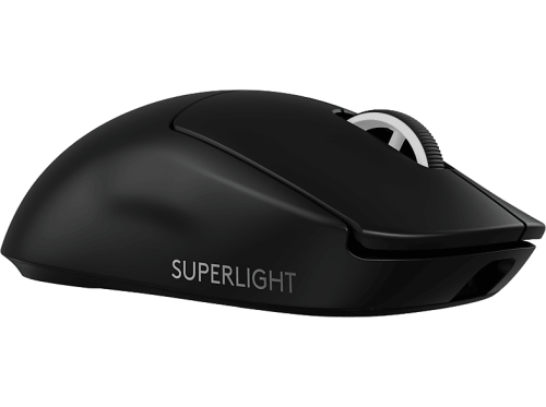 Logitech, Logitech Gaming-Maus "Pro X Superlight 2 Lightspeed Schwarz" Funk  kabellos