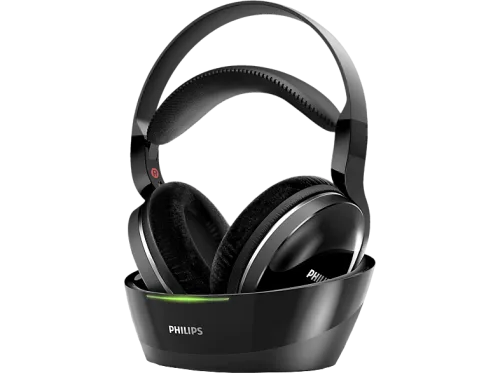 Philips, Philips - TV-Kopfhörer SHD8850 / 12 Kabellos, Schwarz, 46mm