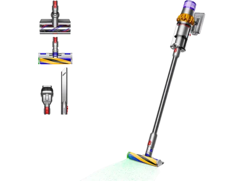 Dyson, Dyson V15 Detect Absolute Akku-Besenstaubsauger – Akku Staubsauger/Besenstaubsauger – nickel