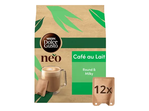 NESTLE DOLCE GUSTO, NESTLE DOLCE GUSTO NEO-Kaffeekapseln Café au LaitKapseln