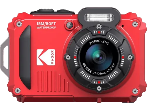 Kodak, Kodak -  Digitalkamera Pixpro WPZ2 4x WP 16MP Wifi Rot, Rot Bunt