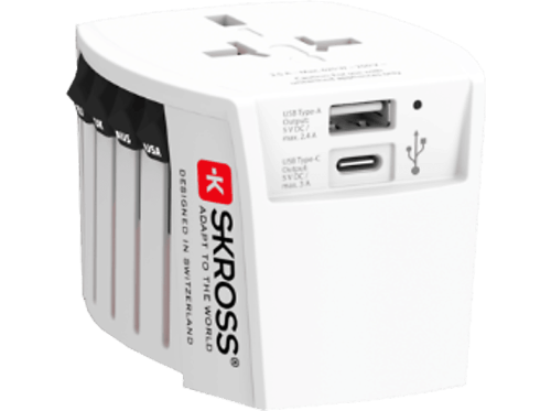 SKROSS, SKROSS Reiseadapter "MUV USB 65W (AC-PD) CH"