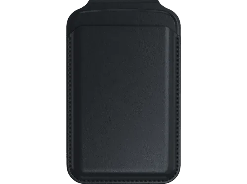 Satechi, Satechi Magnetic Wallet Stand Leder Case Apple iPhone (MagSafe) Schwarz ST-VLWK
