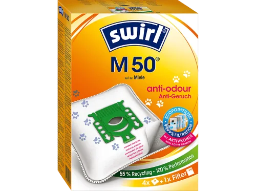 Swirl, Swirl Staubsaugerbeutel "MicroPor M50 4 Stück"