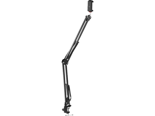 Hama, hama 00004660 Flexibler Gelenkarm 700 II, ¼, max. 70cm, Smartphone-Halter, Tischklemme