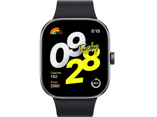 Xiaomi, Xiaomi Redmi Watch 4 Black Activity Tracker – Xiaomi Smartwatch/Xiaomi Watch – schwarz