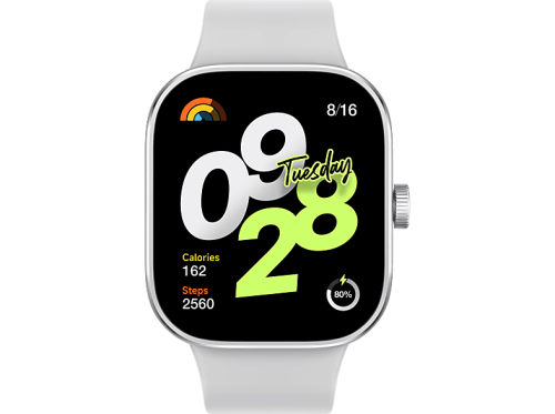 Xiaomi, Xiaomi Redmi Watch 4 Grey Activity Tracker – Xiaomi Smartwatch/Xiaomi Watch – silber